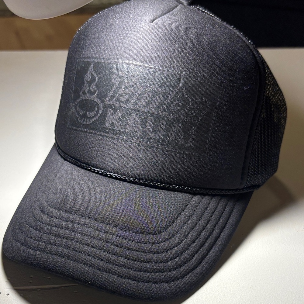 Tamba Kauai Black Mesh Trucker Hat